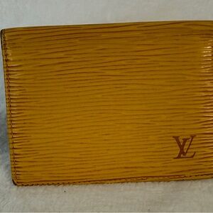 Louis Vuitton Epi Leather Card Case